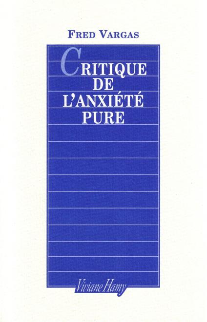 Critique de l'anxiété pure