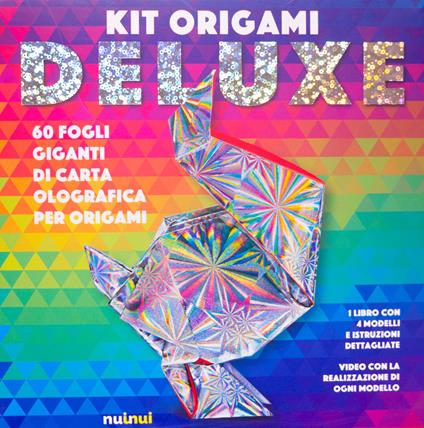 Kit origami deluxe. Ediz. a colori. Con estensione online. Con gadget - Riccardo Colletto,Pasquale D'Auria,Enrica Dray - copertina