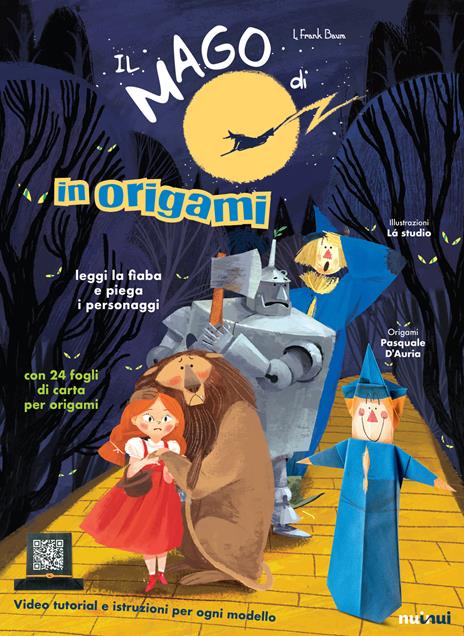 Il mago di Oz in origami. Ediz. a colori - L. Frank Baum - copertina
