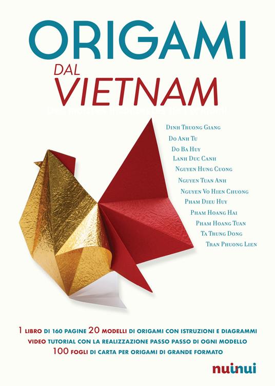 Origami dal Vietnam. Con Materiale a stampa miscellaneo. Con Contenuto digitale per download e accesso online - copertina