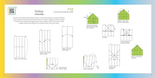 Kit origami. 60 sfumature di colore. Ediz. a colori. Con Materiale a stampa miscellaneo - Riccardo Colletto,Pasquale D'Auria,Enrica Dray - 4