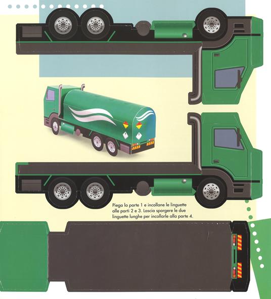 Fantastici camion di carta. Ediz. a colori - David Hawcock - 5