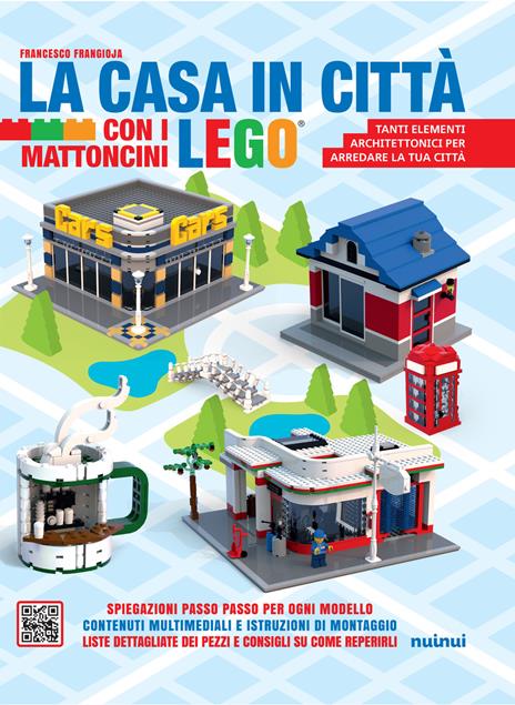La casa in città con i mattoncini Lego - Francesco Frangioja - copertina