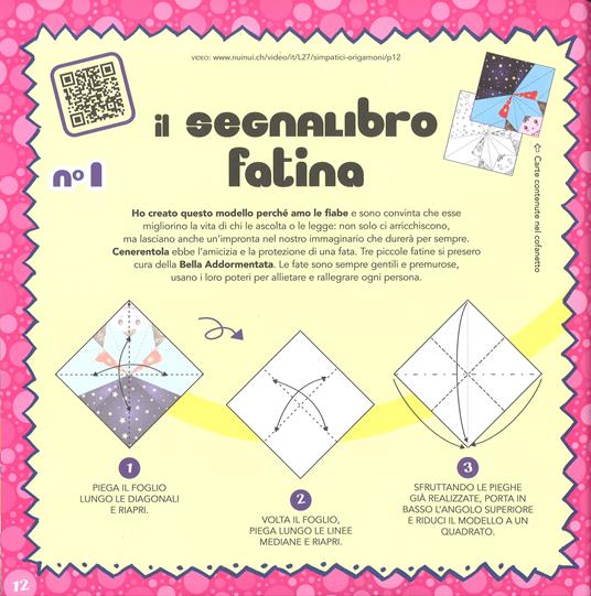 Simpatici origamoni. 20 modelli facili con istruzioni passo passo. Ediz. a colori. Con carte per origami staccabili integrate al libro - Rita Foelker - 4