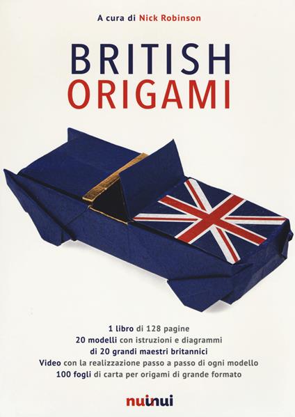 British origami. Ediz. a colori. Con gadget - copertina