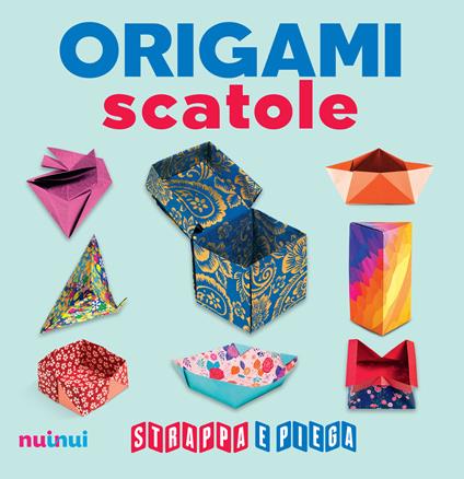 Origami scatole. Strappa e piega. Con Contenuto digitale per accesso online - copertina