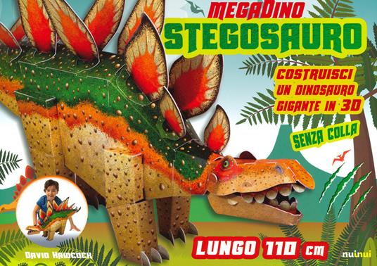 Stegosauro. Megadino. Con gadget - David Hawcock - copertina