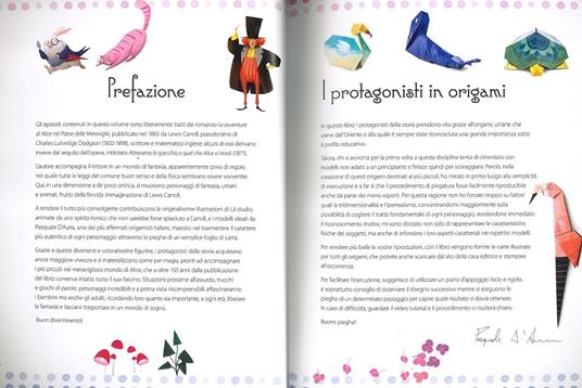Alice nel paese delle meraviglie in origami. Ediz. a colori. Con Contenuto digitale per download e accesso online - Lewis Carroll - 2