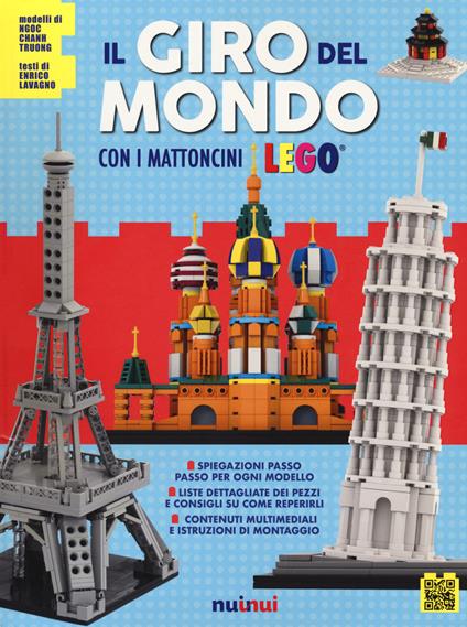 Il giro del mondo con i mattoncini Lego®. Attività creative - Ngoc Chanh Truong,Enrico Lavagno - copertina