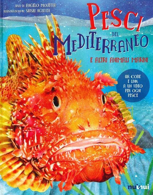 Pesci del Mediterraneo e altri animali marini. Ediz. a colori - Angelo Mojetta - copertina