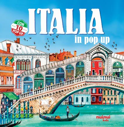 Italia in pop-up. Ediz. a colori - David Hawcock - copertina