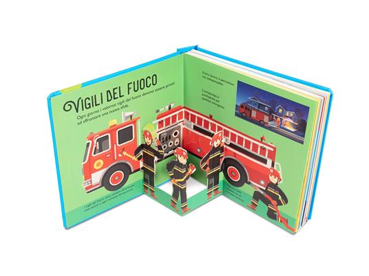 Pompieri. Ediz. a colori - David Hawcock - 2