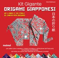 Kit gigante origami giapponesi. Con 120 fogli
