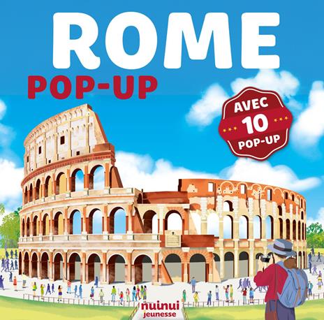 Rome en pop-up - David Hawcock - copertina