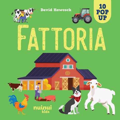 Fattoria. Sorprendenti pop up. Ediz. a colori - David Hawcock - copertina