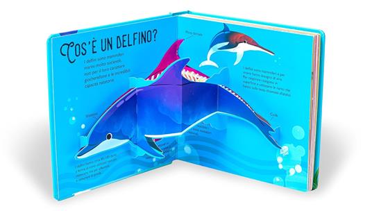 Delfini. Sorprendenti pop up. Ediz. a colori - David Hawcock - 2