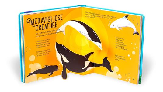 Delfini. Sorprendenti pop up. Ediz. a colori - David Hawcock - 4