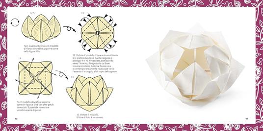 Origami fiori. Strappa e piega. Ediz. a colori. Con QR Code - Rita Foelker,Pasquale D'Auria,Vanda Battaglia - 6