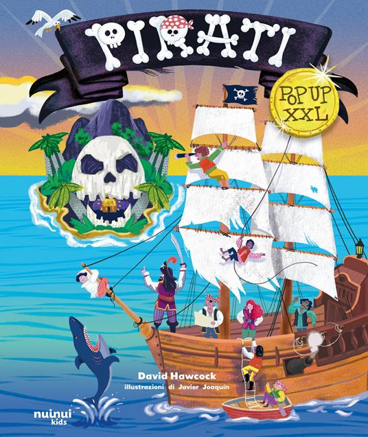 Pirati pop up XXL. Ediz. a colori - David Hawcock - copertina