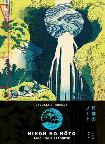 Cascata. Hokusai. Notes - copertina