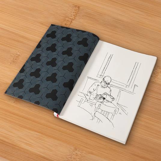 Calligrafia. Flower. Sketchbook grande - 2