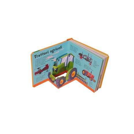 Trattori. Sorprendenti pop up. Ediz. a colori - David Hawcock - 2