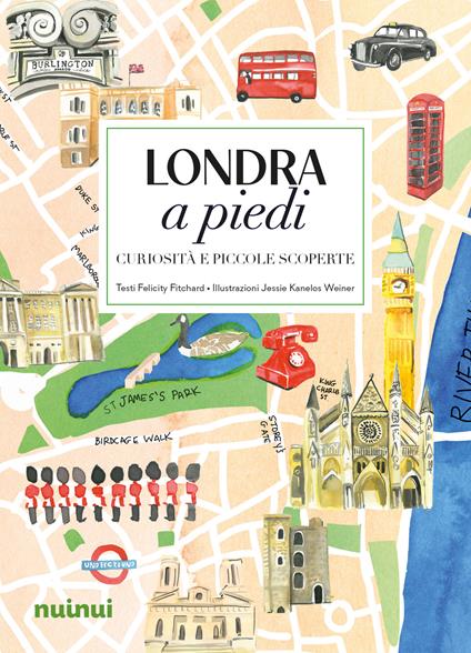 Londra a piedi. Curiosità e piccole scoperte - Felicity Fitchard - copertina
