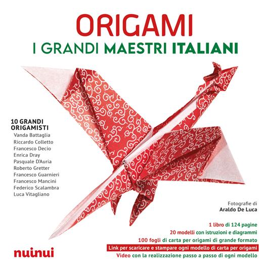 Origami. I grandi maestri italiani. Con QR Code - Vanda Battaglia - copertina