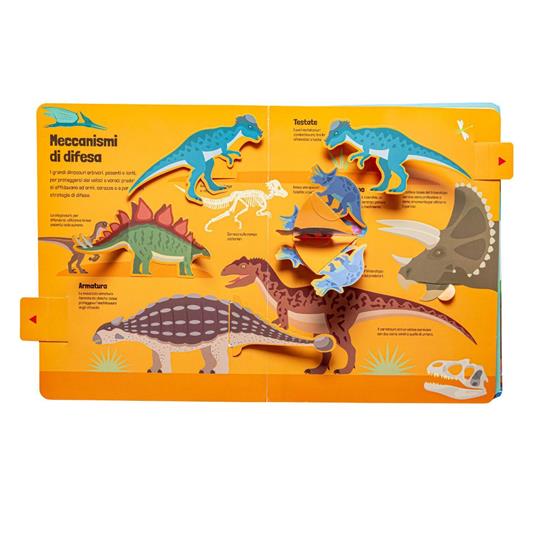 Dinosauri. Il libro dei flip flap. Ediz. a colori - David Hawcock - 2