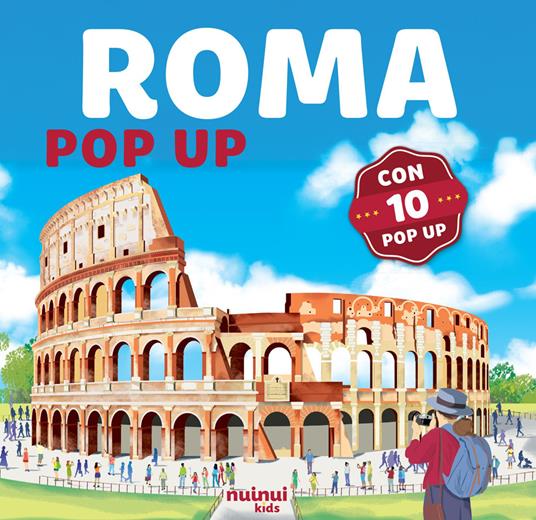 Roma in pop up. Ediz. a colori - David Hawcock - copertina