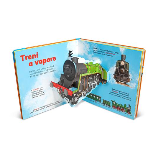 Treni. Super pop up. Ediz. illustrata - David Hawcock - 2