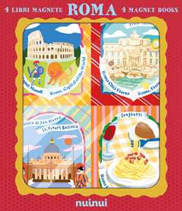 Roma. 4 libri magnete