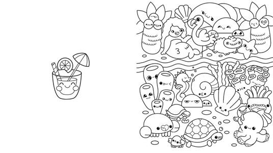 Super kawaii. Libro da colorare. Crea il tuo mondo colorato pieno di tenerezza - Abbie Quirk - 2