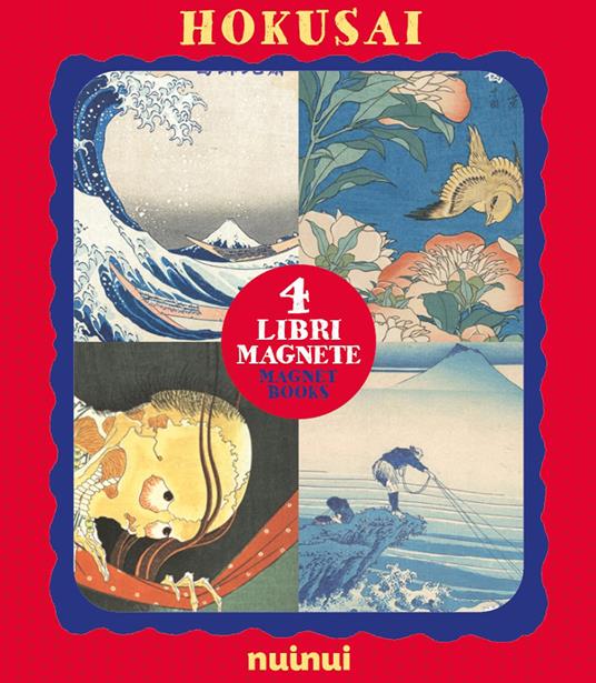 Katsushika Hokusai. Libri magnete. Ediz. italiana e inglese - copertina