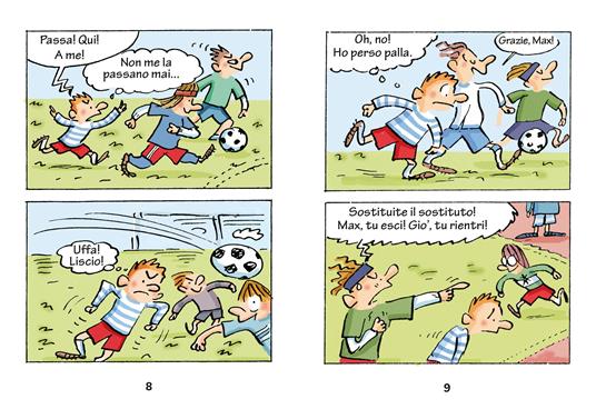 Max e la passione per il calcio. Ediz. a colori - Dominique de Saint Mars - 2