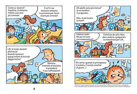 Lilli e Max sono malati. Ediz. a colori - Dominique de Saint Mars - 2