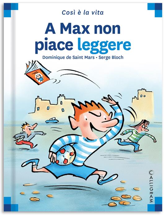 A Max non piace leggere - Dominique de Saint Mars - copertina