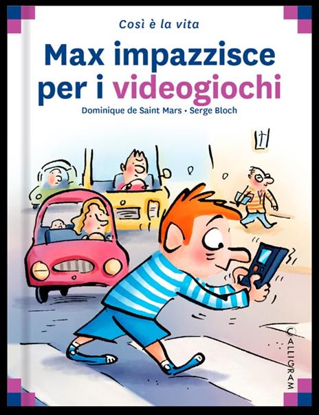 Max impazzisce per i videogiochi - Dominique de Saint Mars - copertina