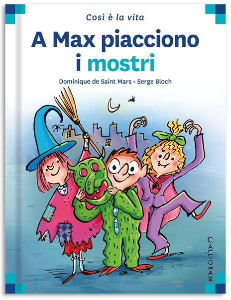 A Max piacciono i mostri - Dominique de Saint Mars - copertina