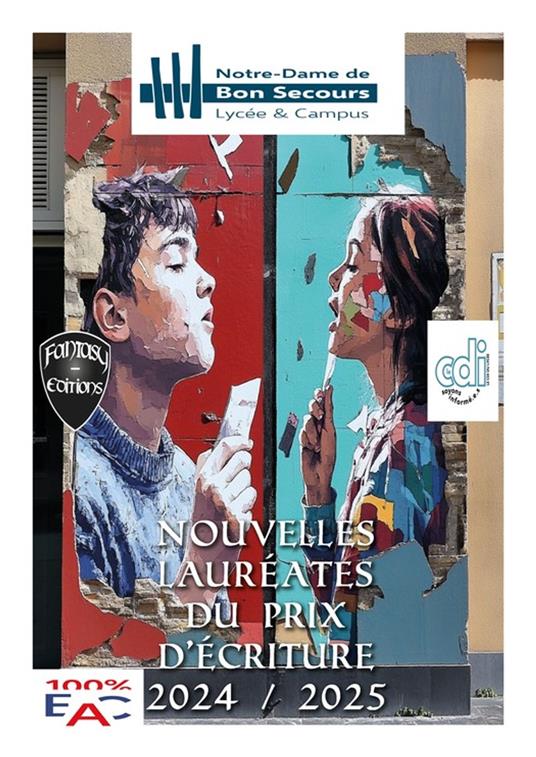 Les rencontres de la création littéraire jeunesse 2025 et Prix d’écriture Notre-Dame de Bon Secours - Collectif,Olivier Lusetti - ebook