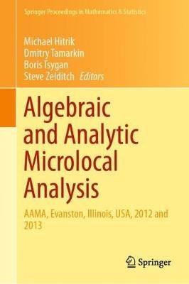 Algebraic and Analytic Microlocal Analysis: AAMA, Evanston, Illinois, USA, 2012 and 2013 - cover
