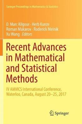 Recent Advances in Mathematical and Statistical Methods: IV AMMCS International Conference, Waterloo, Canada, August 20–25, 2017 - cover
