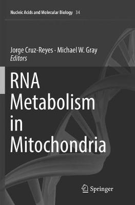 RNA Metabolism in Mitochondria - cover