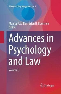 Advances in Psychology and Law: Volume 3 - cover