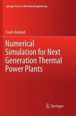 Numerical Simulation for Next Generation Thermal Power Plants
