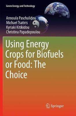 Using Energy Crops for Biofuels or Food: The Choice - Annoula Paschalidou,Michael Tsatiris,Kyriaki Kitikidou - cover