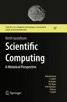 Scientific Computing: A Historical Perspective - Bertil Gustafsson - cover