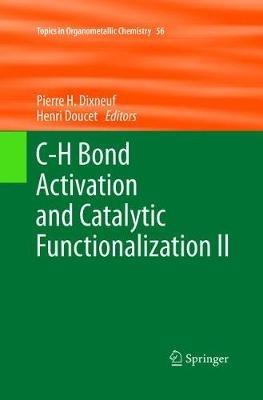 C-H Bond Activation and Catalytic Functionalization II - cover