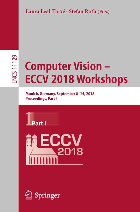 Computer Vision – ECCV 2018 Workshops