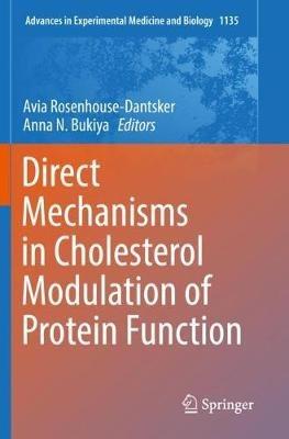 Direct Mechanisms in Cholesterol Modulation of Protein Function - cover
